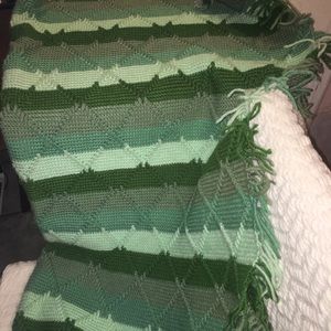 High quality homemade afghan green St‎ Patty’s